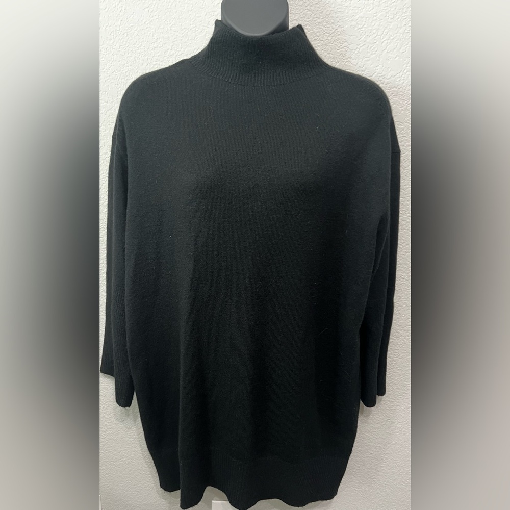 Black Sweater dress, Size: XL